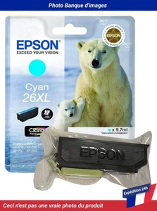 C13T26324012 Epson Expression Premium XP-600 Cartouche d'Encre Cyan - Afbeelding 1 van 4
