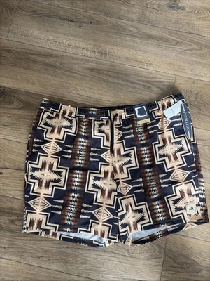 Pendleton Mens XXL Shoreside Swim Trunks with Hydroliner 4 Way Stretch NEW Aztec - Image 1 of 4
