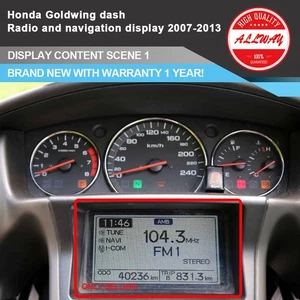 Pantalla de radio GPS para Honda Gold Wing GL1800 Gauge Cluster 37100-MCA - Imagen 1 de 6