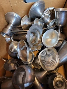 Zinnschrott 12 Pfund Lot Basteln Nachladen Schmuck Basteln Schmelzen - Bild 1 von 3
