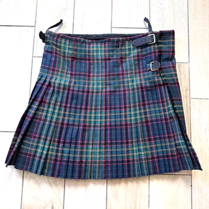Mens Gordon Nicolson Highlandwear Wool Tartan Handmade Kilt Leather Strap 45"-48 - Picture 1 of 10