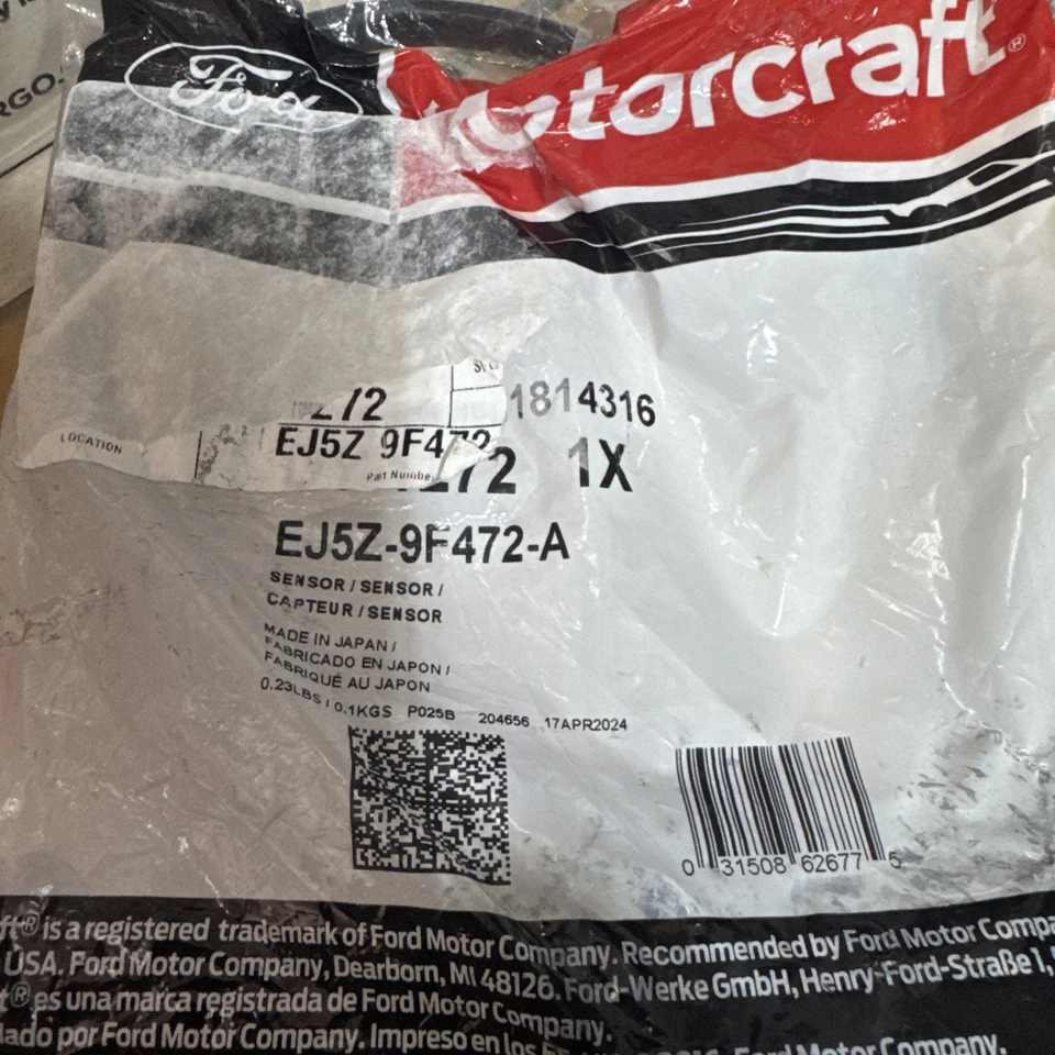 Ford 2014-2018 original - Sensor de oxígeno EJ5Z-9F472-A Foto 1 de 1