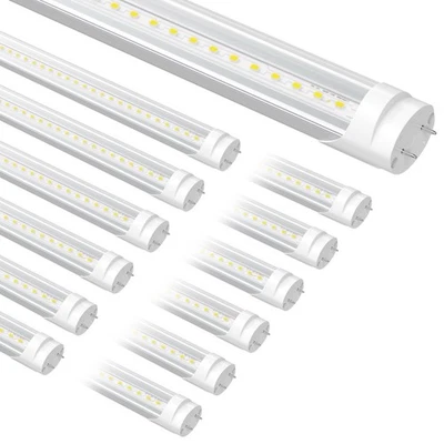 Fluorescent Light Bulbs Replacement 4FT T8 LED Bulbs Type AB 24W(65W Equivalent) - Image 1 of 4
