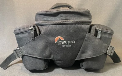 Lowepro Off Trail Softshell Belt Pack Camera Bag Black 2 Lens Case - Image 1 of 4