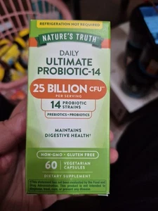 Nature's Truth Daily Ultimate Probiotic - 14 25 Milliarden KBE 60 Kapseln 14 Sorten - Bild 1 von 7