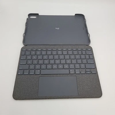 Logitech Combo Touch iPad Air Keyboard Case, Gray, [920-010260] -NOT WORKING- - Image 1 of 4