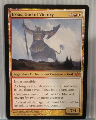 Mtg IROAS, GOD OF VICTORY NM Journey Into Nyx 150/165 -Argo- - Image 1 of 2