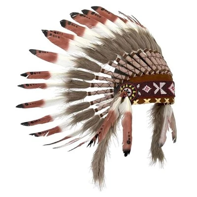 Chief Indian Hat Feather Headdress for Festival Fancy Dress Cosplay Party - Image 1 of 4