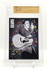 Elvis Presley 2024 Hoja Elvis Presley Iconos Estrellas Plata Prueba 1/1 - Imagen 1 de 2