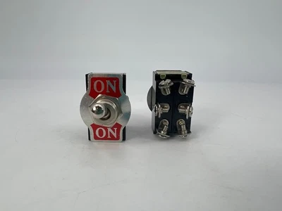 Power Control Toggle Switch 2 Positions SPST ON/ON Single Pole Double Throw (2) - image 1 of 4