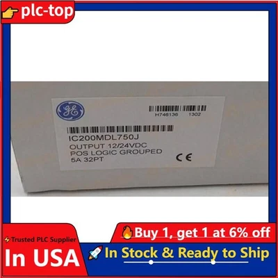 NEW GE FANUC HORNER IC200MDL750J US Free TAX - Image 1 of 4