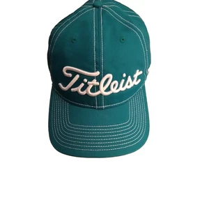 Sombrero de golf Titleist Pro V 1 verde ajustable FJ nuevo - Imagen 1 de 6