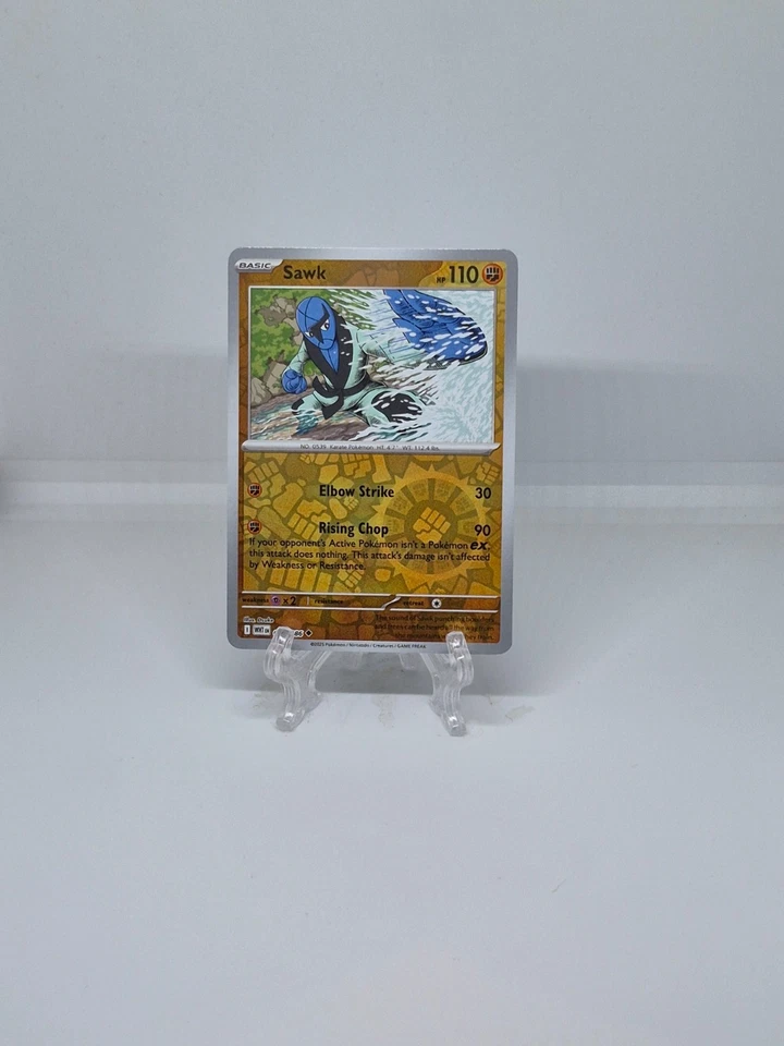 049/086 SAWK | UNCOMMON REVERSE HOLO | WHITE FLARE POKEMON CARD - Image 1 of 1
