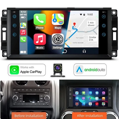 7'' Android 15 Carplay For Dodge Avenger 2011-2014 Car Stereo Radio GPS Navi BT - Изображение 1 из 4