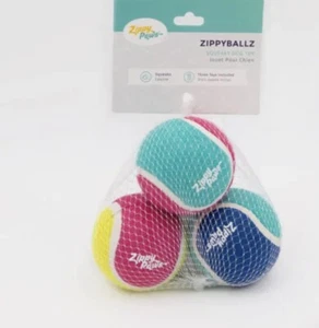 Zippypaws 6 Pack Multi Colors squeaky tennis balls for dogs*FREE SHIPPING *NEW* - Picture 1 of 1