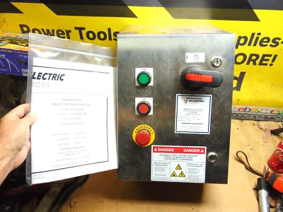 Hammond Boitier Enclosure ST161208SS STAINLESS Including Components 460VAC 3PH — 第 1/4 张图片