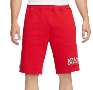 HERREN NIKE SPORTSWEAR NSW RETRO FLEECE UNIVERSITÄT ROT SHORTS M, L, XL LETZTE 3 - Bild 1 von 5