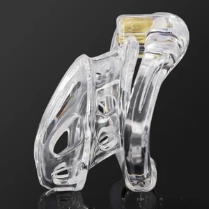 New Openable Ring Design Male Chastity Device Ring Vent Hole Cage Restrain - Picture 1 of 28