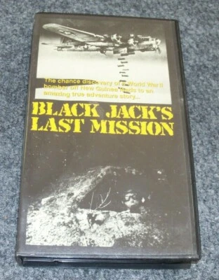 BLACK JACK's LAST MISSION Rare TARA Promotions Video Collectible DOCUMENTARY VHS - Image 1 of 4