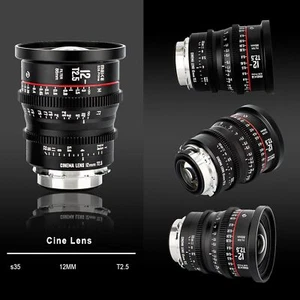 Meike S35 Prime 12mm T2.5 Manual Wide Angle Cinema Lens for Canon EF/PL-Mount - Picture 1 of 7