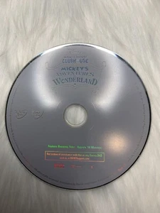 Mickey's Adventures in Wonderland (DVD, 2009) DISC ONLY - Picture 1 of 1