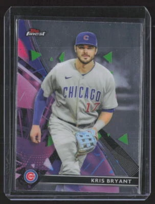 2021 Finest #34 Kris Bryant - Image 1 of 2