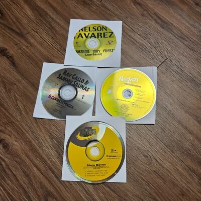 Lot of 4 Latin Promo CDs - Nelson Tavárez, Negros, Zona Prieta & More Dics Only - Image 1 of 4
