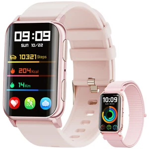 1.57" Smart Watch(Answer/Make Call)Sleep Monitor Fitness Tracker for Android iOS - Picture 1 of 8