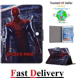 Case for Samsung Galaxy Tablet Models ~ Spiderman City hero Protective tab cover - Picture 1 of 7