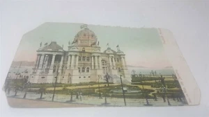 Vintage 1910s Rio de Janeiro Pavilhao Monroe Pavilion Brazil Postcard P6 - Picture 1 of 5