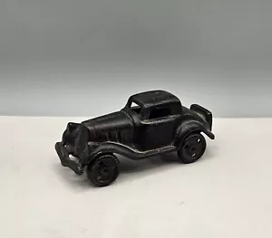 Vintage Iron Art Cast Iron Toy Car JM# 316 2 door Coupe USA - Picture 1 of 8