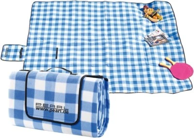 NEU Picknick Decke Fleece wasserabweisend 200x175 cm für Garten Spielplatz Kind - Bild 1 von 4