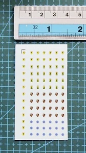 1/64 decals car logo FERRARI baoshijie dazhong for model kits 64600L-2 - Picture 1 of 1