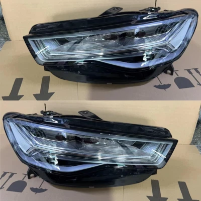 Audi A6 S6 C7 Left & Right 2pcs LED headlights 2010-2018 - Image 1 of 4