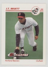1991 Line Drive Pre-Rookie AAA JT Bruett #405