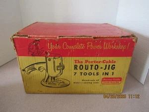 PORTER CABLE ROUTO-JIG 7 TOOLS IN 1 IN BOX - Picture 1 of 11