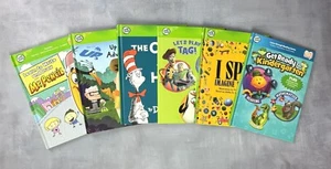 Leap Frog Tag Books, Lot of 6 I Spy, Cat in the Hat, Kindergarten, Me Pencil - Picture 1 of 3