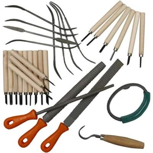 Metall Speckstein Werkzeug Set Handwerk Zubehör zum Arbeiten und Formen von Naturspeckstein - Bild 1 von 1