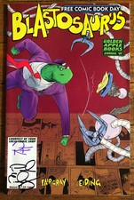 BLASTOSAURUS Free Comic Book Day 2019 SIGNED Golden Apple Annual 1
