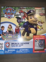 paw patrol beach rescue play mat game