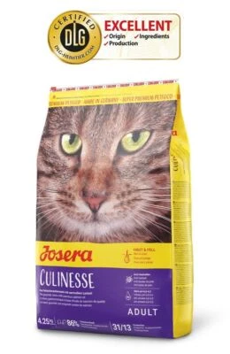 4,25 kg Josera Culinesse Trockenfutter Katzenfutter mit Lachsöl - Bild 1 von 4