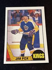 1987-88 TOPPS #75 Jim Fox (B)