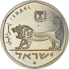 Izrael | Moneta 1/2 szekla | Lew | Gałązka oliwna | Gwiazda | 1980 - 1985