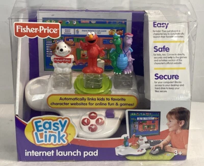 Fisher Price Easy Link Internet Launch Pad Elmo Sesame Street New 2007 Ages 3+ - Image 1 of 4