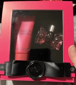 VICTOR&ROLF BONBON 2 PCS MINI GIFT SET FOR WOMEN EDP 0.24 Oz, BODY LOTION 1.7 Oz - Picture 1 of 4