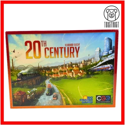 20th Century Board Game Rio Grande Games English Edition Family Fun Ages 13+ - Image 1 of 4