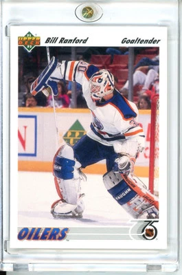 1991-92 Upper Deck #117 Bill Ranford - Image 1 of 2