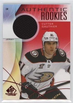 2024-25 SP Game Used Authentic Rookies Red Jersey Cutter Gauthier #278 Rookie RC - Image 1 of 2