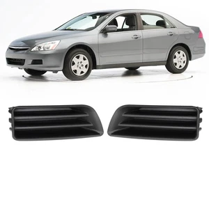 Fog Light Cover Bezel Grille Fits Honda Accord 2006 2007 Driver & Passenger Side - Picture 1 of 10