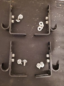 4x Soporte de gancho de asiento para panel de silla Quickie Ts base de ángulo recto para montaje en silla de ruedas - Imagen 1 de 13